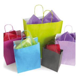 Sac kraft avec poignées torsadées Clayrton’s®