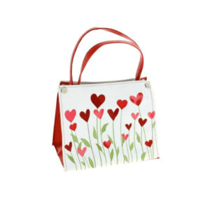 Sac Cœur en Liner pour Composition Floral