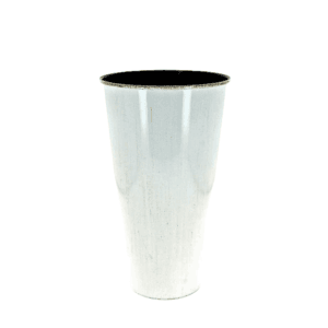 Vase Plastique PVC Blanc Vieilli (3Tailles)