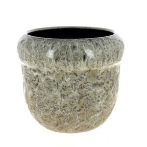 Cache-Pot Taupe rustique Ø24cm H24cm