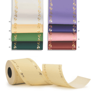 Ruban Eternity Deuil COULEURS 75 mm x 50 m