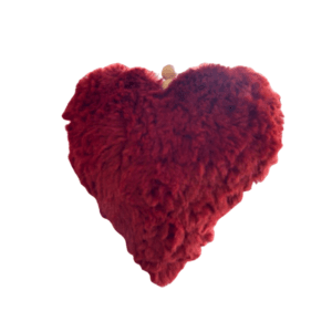 DECO COEUR A SUSPENDRE ROUGE H.20CM
