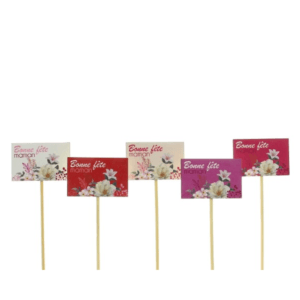 SACHET DE 12 PICS “fête des mères” 24LQ1014-A4