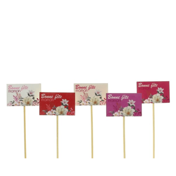SACHET DE 12 PICS  “fête des mères” 24LQ1014-A4