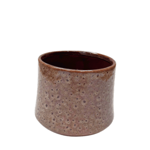 CACHE POT ROND ORCHIDEE 12 CREME H.12.5CM