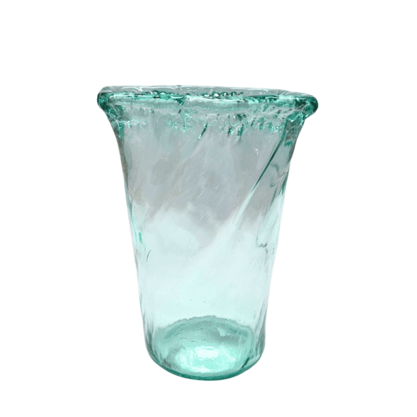 VASE EN VERRE RECYCLE "PANUELO"