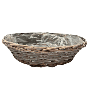 COUPE VANNERIE GRISE DIAM. 45CM D0148.24GY