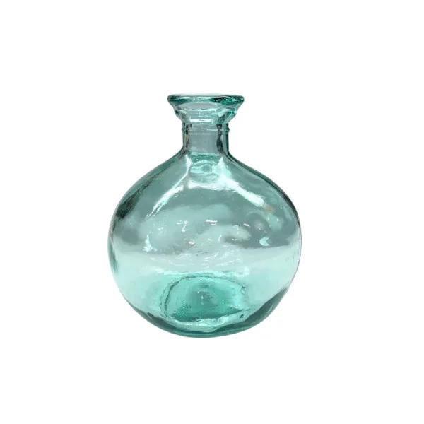 VASE BOULE EN VERRE RECYCLE "ORGANIK"