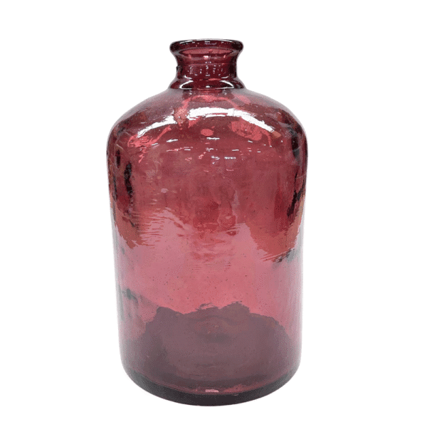 BOUTEILLE EN VERRE RECYCLE ROUGE "PRIMAVERA"