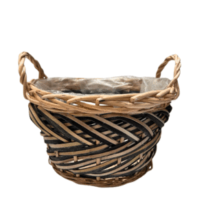 VANNERIE COUPE GRISE DIAMETRE 25CM 24LCY2031