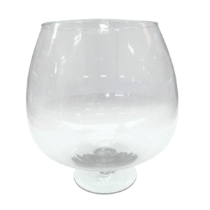 COUPE EN VERRE "NAPOLEON" DIAM.17CM H.30CM