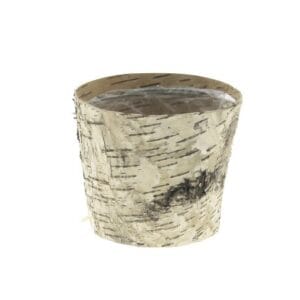 CACHE POT EN ÉCORCE D11.2 H9 CM (2 COULEURS)