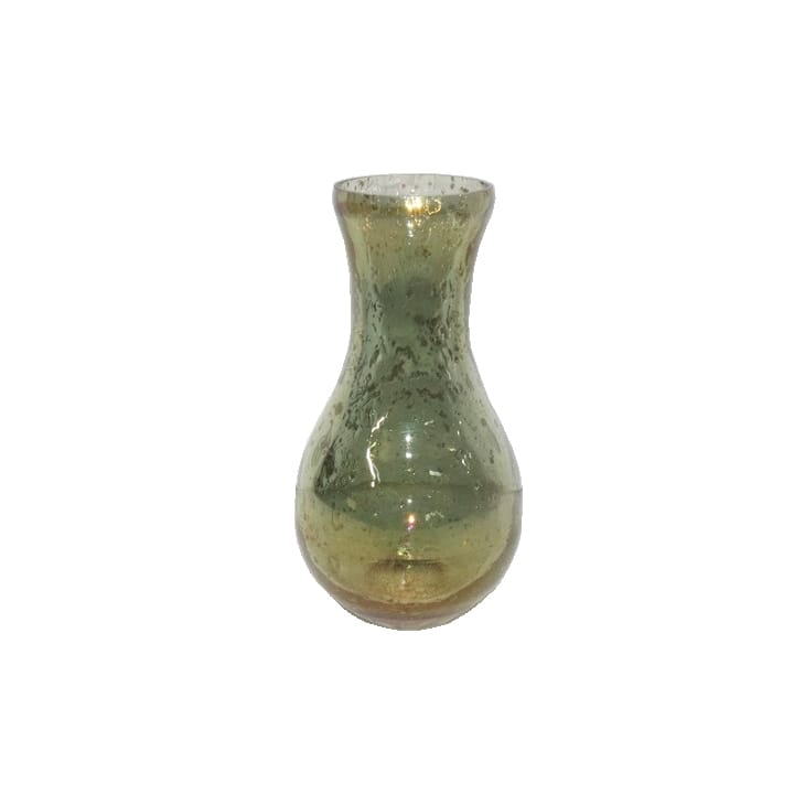 VASE EN VERRE EFFET PIERRE LUSTREE (2 TAILLES)