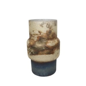 VASE BELLY EN VERRE EFFET MARBRE (3TAILLES)
