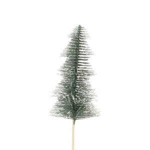 SACHET DE 12 PICS SAPINS VERT H.20CM