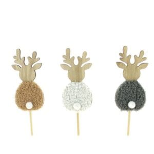 SACHET DE 12 PICS RENNES LAINE ASS 3 COULEURS