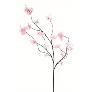 BRANCHE PRUNUS ROSE 126CM