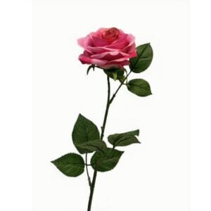 ROSE ARTIFICIELLE ROSE 64CM