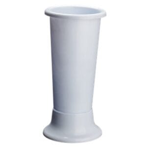 Porte-fleurs idéal TECAR PVC Blanc Ø22xH50