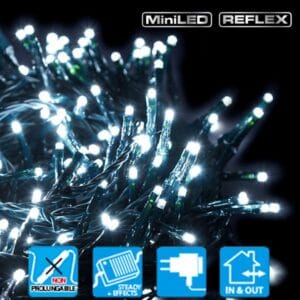 GUIRLANDE LUMINEUSE 360 LEDS 25.7M BLANC FROID