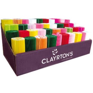 Présentoir de 400 manchettes, cache-pot extensible uni