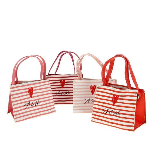 SAC "A LA FOLIE" 13x8 H11CM asst 4