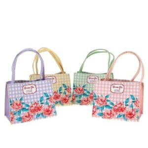 SAC "Bonne fête mamie" 13x8CM H11CM asst 4