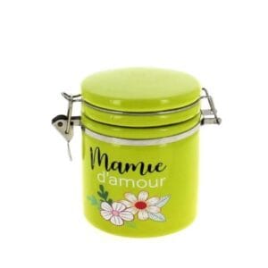 BOCAL MAMIE VERT D11 H10/13CM