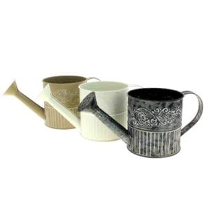 ASSORTIMENT DE 3 ARROSOIR EN ZINC D10.5 H10.5CM