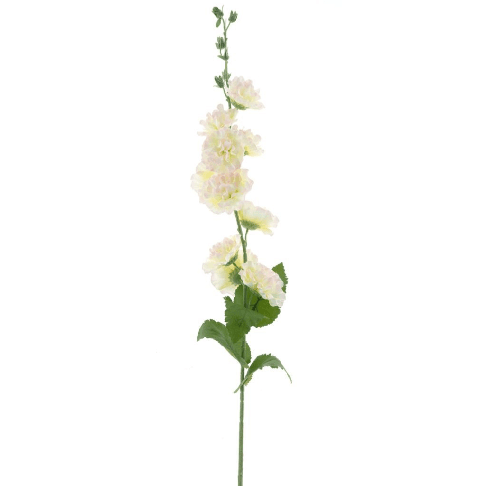 ALCEA ROSEA ARTIFICIEL VERT/ROSE 116CM
